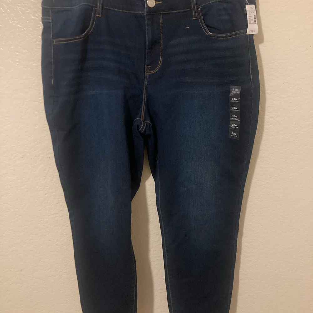 Maurices Deep Indigo Jeggings
